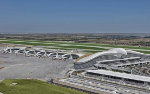 ASHGABAT INTERNATIONAL AIRPORT TERMINAL BUILDING